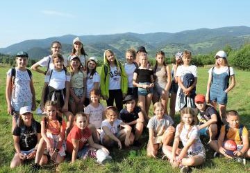 POŚRÓD GÓR BESKIDU SĄDECKIEGO, czyli wakacyjny obóz języka angielskiego