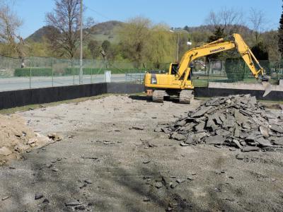 plac budowy boisko sportowe