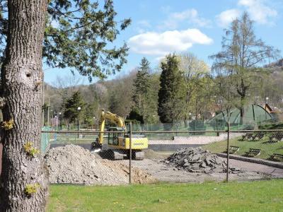 plac budowy boisko sportowe