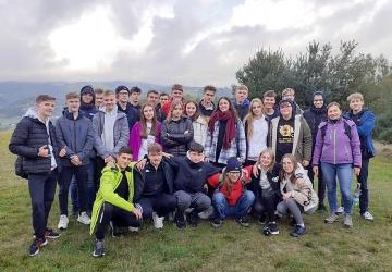 Pobyt uczniów klasy II a, I Liceum Ogólnokształcącego w Nowym Sączu (warsztaty integracyjne)